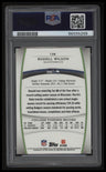 2012 Topps Platinum Russell Wilson Orange Refractor PSA 10