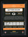 2025 Donruss Optic Matthew Golden 2015 Retro Autographs [Faded Auto]