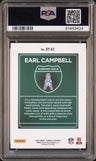 2022 Panini Donruss Downtown Earl Campbell Downtown! PSA 10