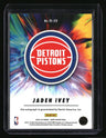 2022-23 Hoops Jaden Ivey Rookie Ink Red #/25