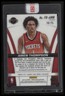 2024-25 Panini Prizm Black Amen Thompson Flashback Signatures Mojo Prizms #/25