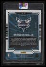 2023-24 Panini Contenders Optic Brandon Miller Playing the Numbers Game #/10