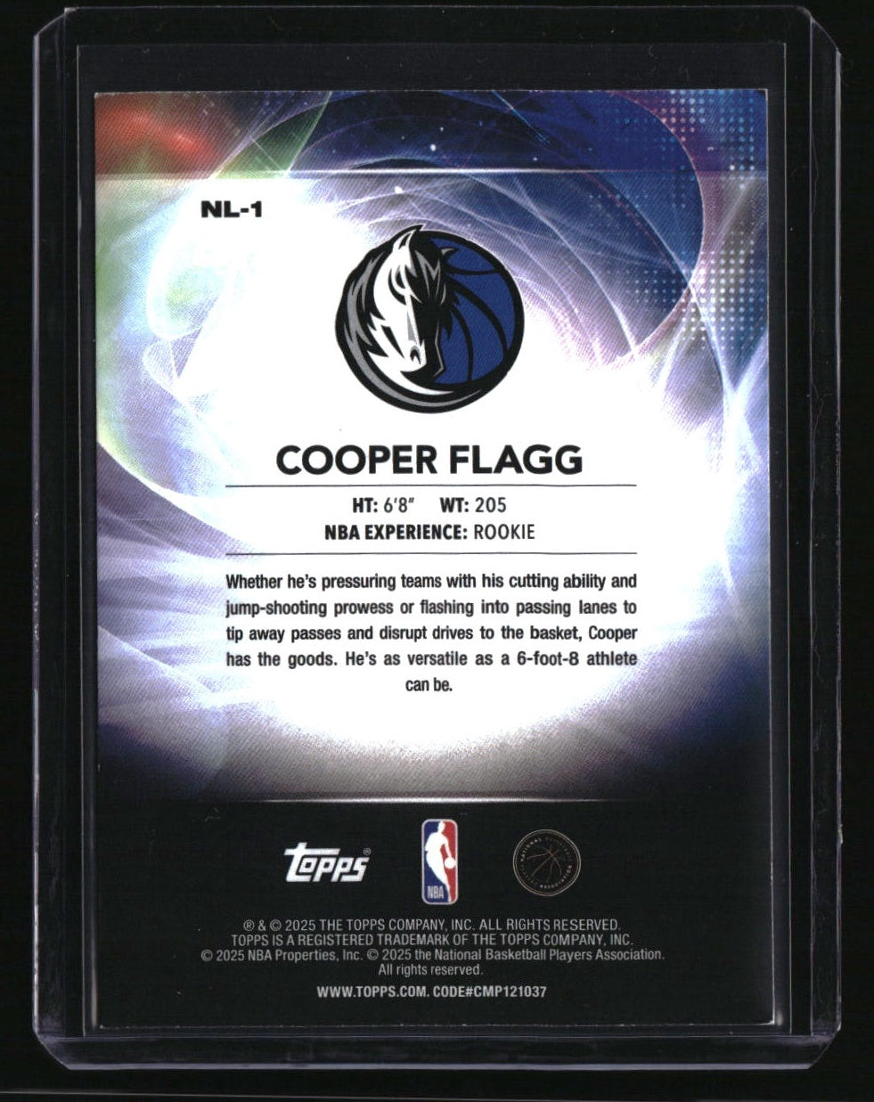 2025-26 Topps Cooper Flagg No Limit