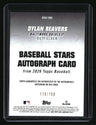 2026 Topps Dylan Beavers Baseball Stars Autographs Blue (Series Two) #/150