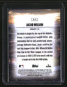 2025 Topps Chrome Jacob Wilson Home Field Advantage