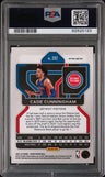 2021 Panini Prizm Cade Cunningham Green Prizm PSA 9