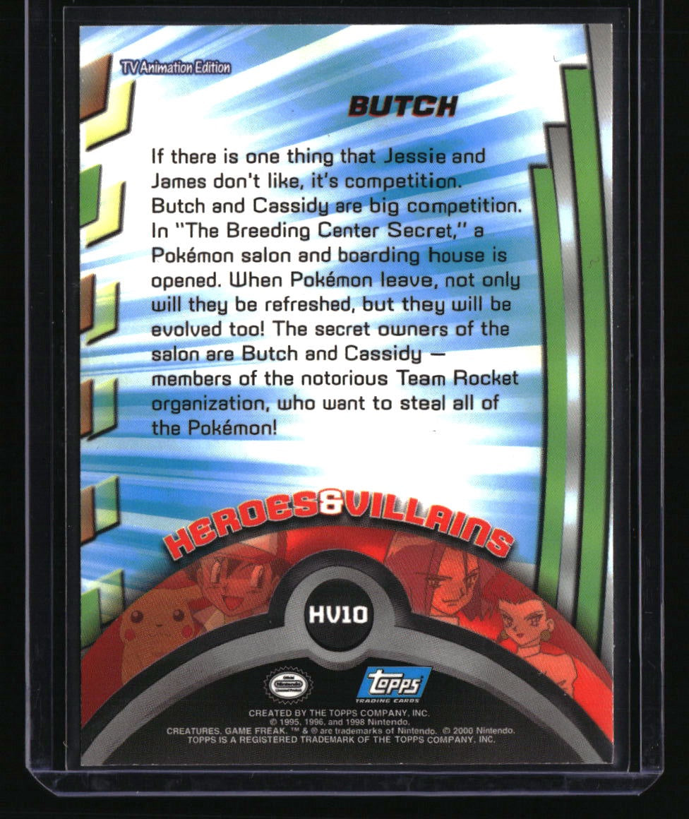 2000 Topps Pokemon TV Animation Edition Series 3 Butch