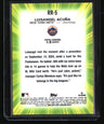 2025 Topps Chrome Luisangel Acuña Radiating Rookies