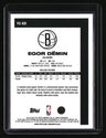 2025-26 Topps Egor Dëmin 1980-81 Topps Chrome Basketball Blue Mojo #/150