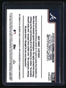 2025 Topps Chrome Update Spencer Schwellenbach Rookie Debut Auto Aqua Wave #/199
