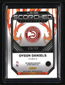 2024-25 Panini Obsidian Dyson Daniels Scorched Signatures #/149
