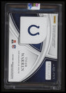 2025 Panini Immaculate Collection Tyler Warren Player Caps Team Logo Patch #/7