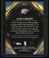 2025-26 Topps Alex Caruso Topps Notch Signatures