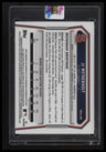 2026 Bowman Chrome Sapphire JJ Wetherholt Green Auto #/99