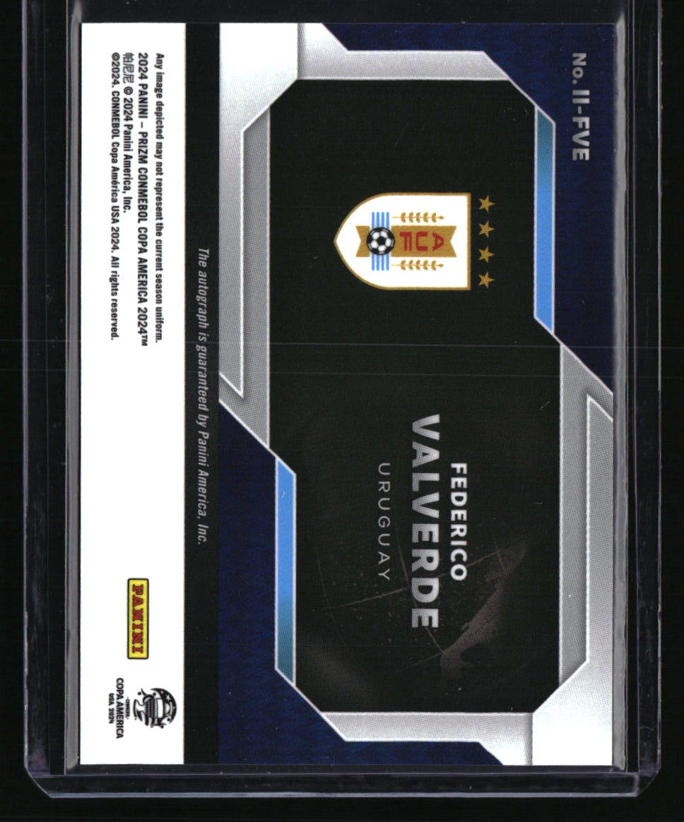 2024 Panini Prizm CONMEBOL Copa America Federico Valverde International Ink