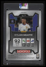 2026 Prizm Monopoly FIFA World Cup Kylian Mbappé Boardwalk Blue Tiger Stripe