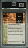 2001 Upper Deck Tiger'S Tales Tiger Woods #TT7 PSA 9