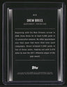 2024 Topps Midnight Drew Brees Star Studded Winter Solstice #/35