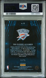 2023 Panini Contenders Optic Vips S. Gilgeous-Alexander Intl Black & White PSA 8