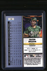 2025 Topps Chrome Cosmic Jacob Wilson Green Space Dust Refractor #/75