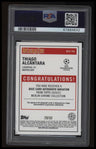 2020 Topps Merlin Chrome #TAL Thiago Alcantara Auto-Gold PSA 10