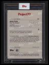 2021-22 Topps Project70 Babe Ruth