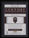 2017-18 Panini National Treasures Kevin Love Century Materials #/49