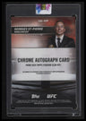 2025 Stadium Club UFC Georges St-Pierre Chrome Autographs