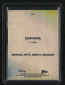 2026 Topps Chrome Disney Zootopia - 10 Years Art of Disney