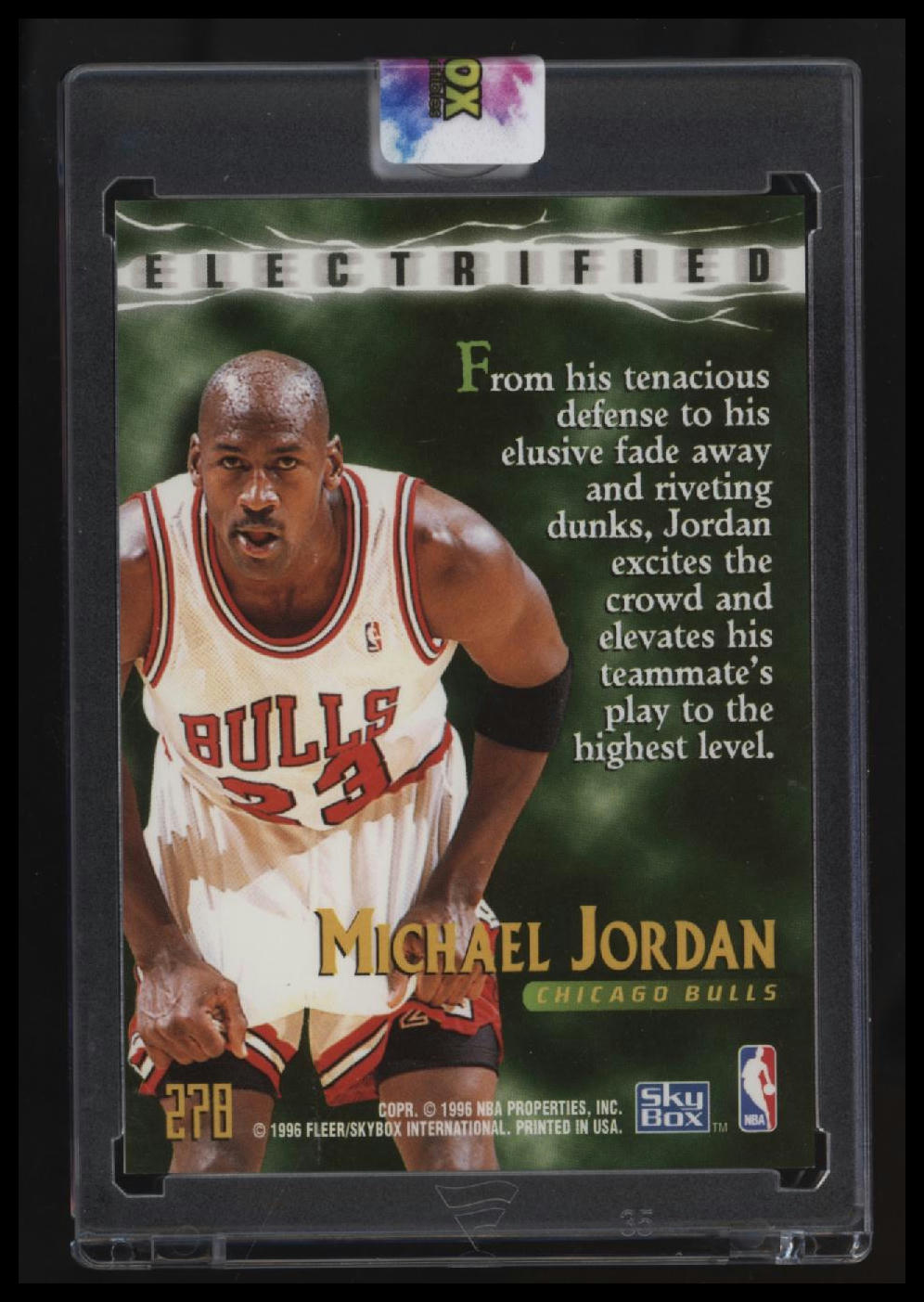 1995-96 SkyBox Premium Michael Jordan
