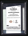 2024-25 Topps Museum Collection UEFA CC Malik Tillman Auto Gold #/50