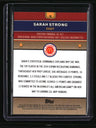 2024 Topps Chrome McDonald's All-American Sarah Strong Tie-Dye Refractor #/25