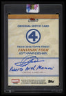 2026 Topps Finest Fantastic Four 65th Anniversary Wolverine Sketch