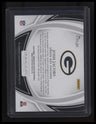 2025 Panini National Treasures Josh Jacobs Clutch Time Signatures #/99