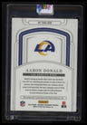 2024 Panini National Treasures Aaron Donald Signatures #/49