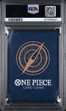 2025 One Piece Op11-A Fist Of Divine Speed GG FF Pistol Red Hawk Alt Art PSA 10