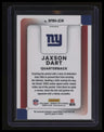 2025 Donruss Optic Jaxson Dart Rookie Phenoms Blue Hyper