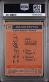1972 Topps Julius Erving Aba All-Stars PSA 8