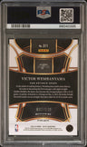 2023 Panini Select Victor Wembanyama White Prizm PSA 10