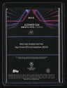 2023-24 Topps Chrome UEFA CC Alexander Isak Black Lazer Auto #/150