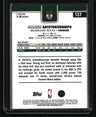 2025-26 Topps Chrome Giannis Antetokounmpo Aqua RayWave Refractor #/199
