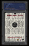 1998 Upper Deck Michael Jordan Michael Jordan Retires! PSA 8