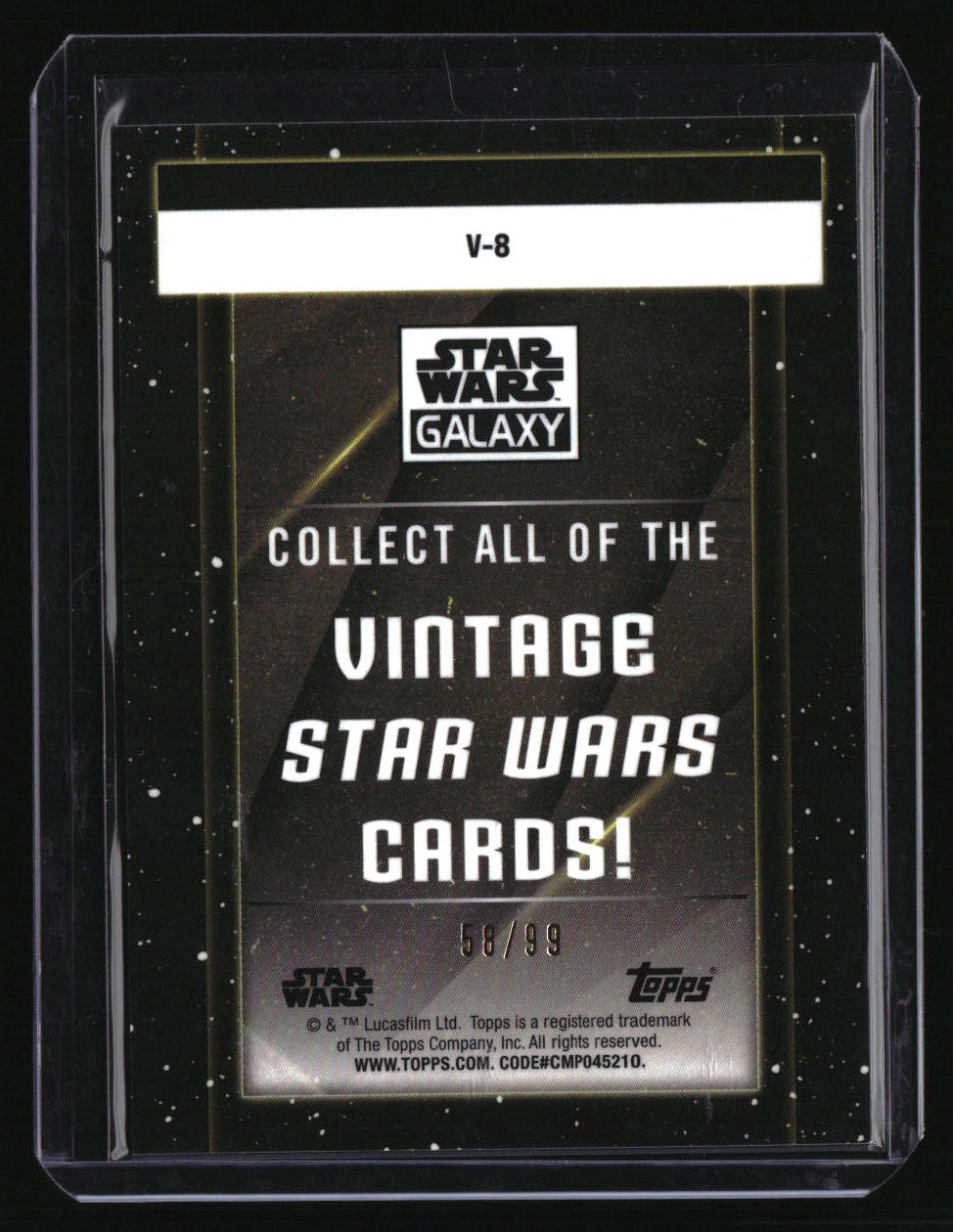 Star Wars Galaxy Darth Vader Vintage Green #/99