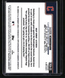 2025 Topps Chrome Update Daniel Schneemann Rookie Debut Autographs Gold #/50