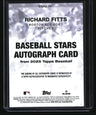 2025 Topps Richard Fitts Baseball Stars Autographs Blue (Series Two) #/150