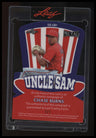 2025 Leaf Metal Independence Day - Uncle Sam Lava Chase Burns #/1