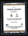 2025-26 Topps Inception UEFA CC Federico Valverde Pink Auto Star Quality #/75