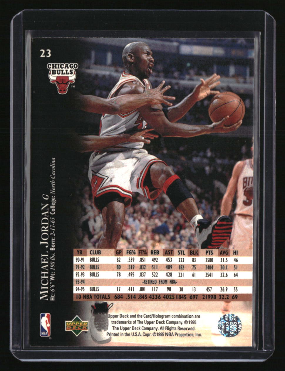 1995-96 Upper Deck Michael Jordan Electric Court