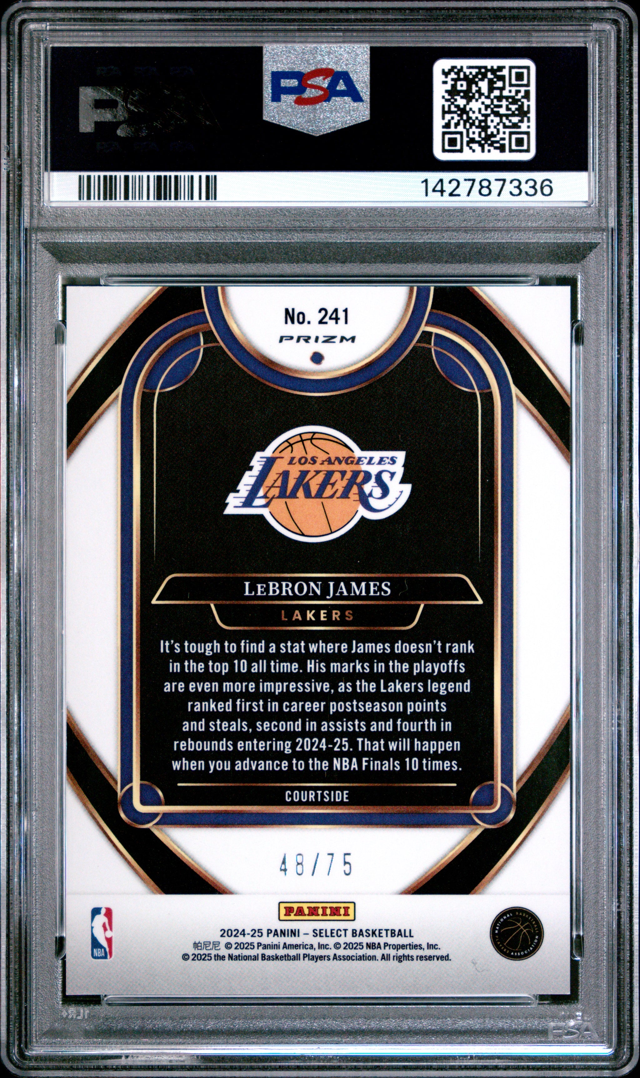 レブロン・ジェームズ　PSA 10 Fanatics Collect | And a PSA 10 copy ends tonight in our auction