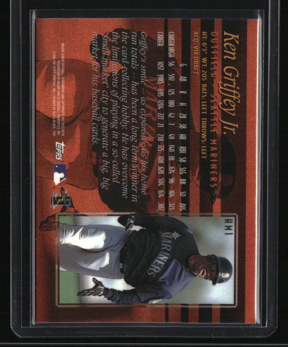 1997 Topps Ken Griffey Jr. Hobby Masters